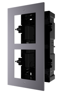 Ramka z puszką do montażu podtynkowego, 2- modułowa, HIKVISION DS-KD-ACF2/Plastic HIKVISION